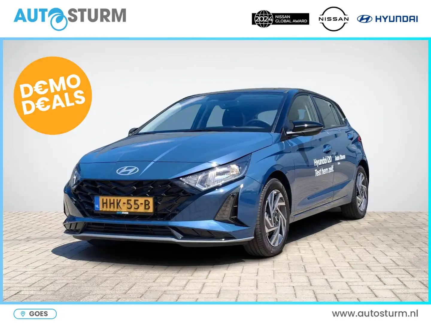 Hyundai i20 1.0 T-GDI Comfort Blauw - 1
