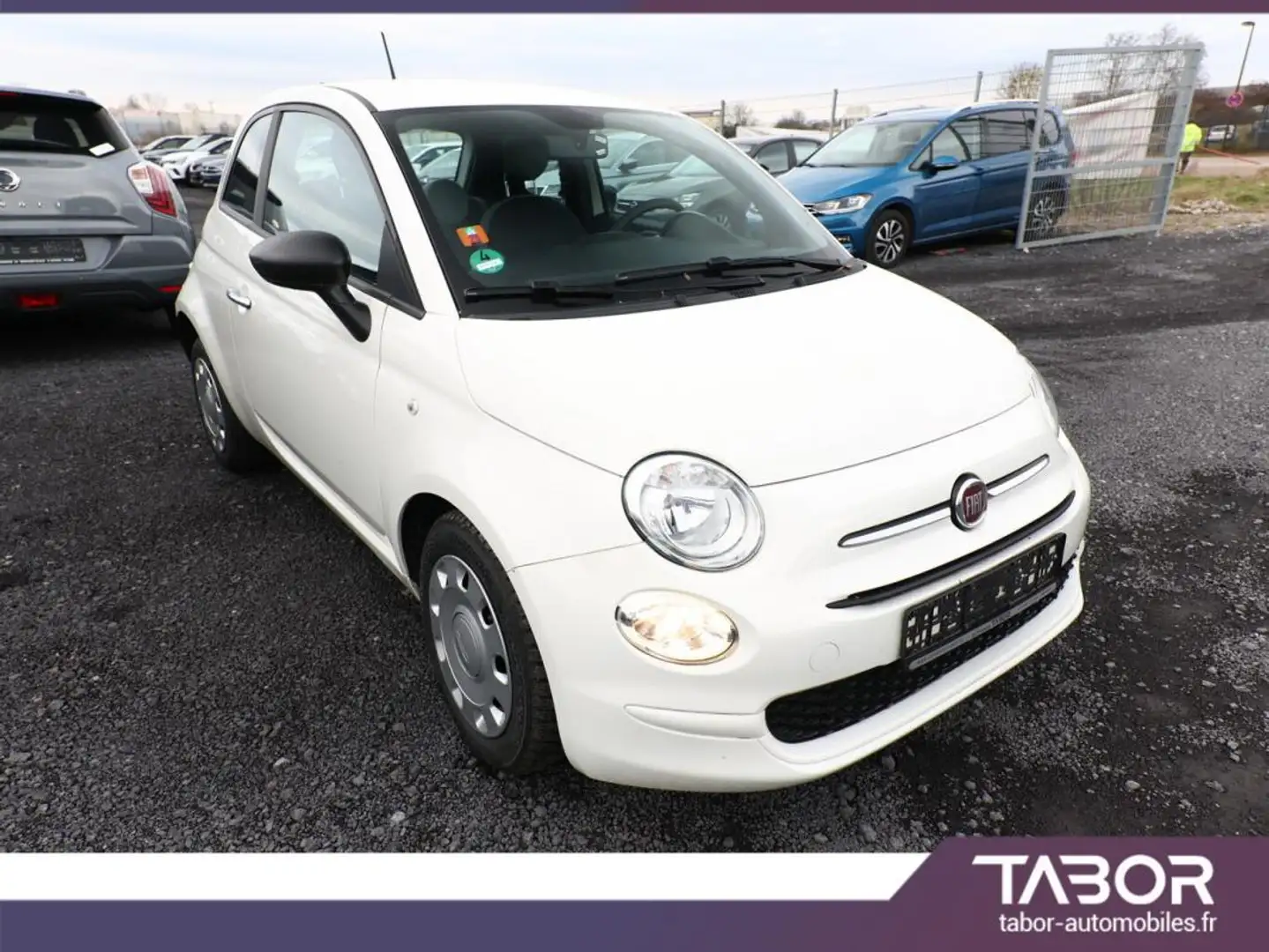 Fiat 500 1.0 Mild Hybrid 69 Pop Clima Blanc - 2