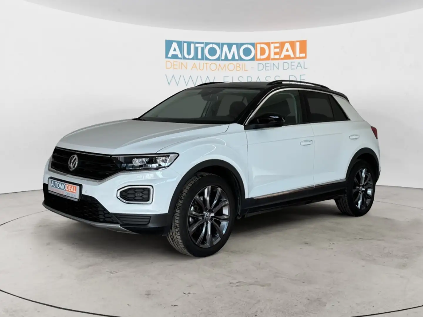 Volkswagen T-Roc Style NAV LED ACC SHZ TEMPOMAT LHZ ALU PDC vo+hi B Weiß - 2