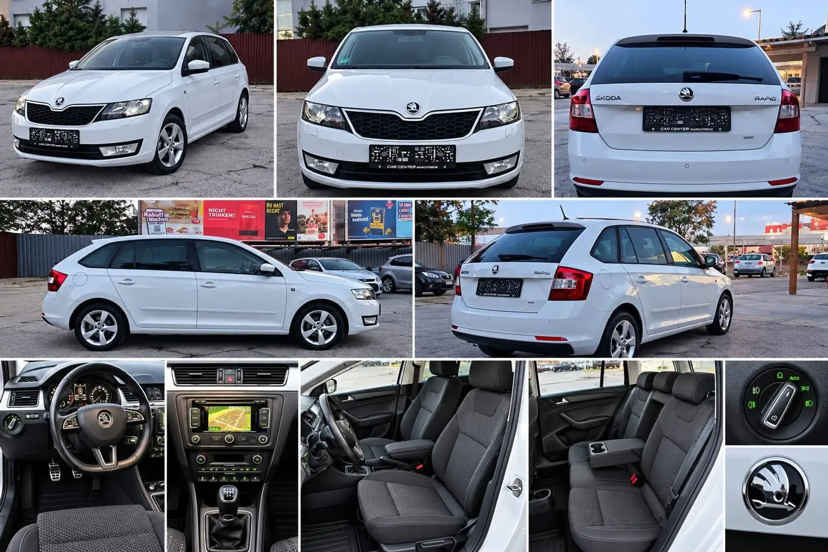 Skoda Rapid/Spaceback Elegance Weiß - 1