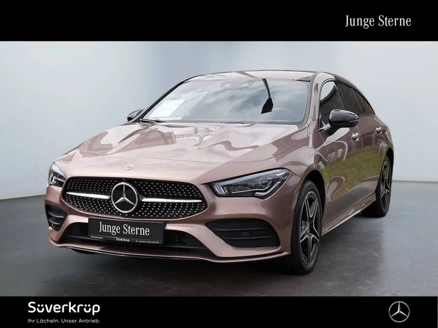 Mercedes-Benz CLA 250 e SB AMG NIGHT MULTI 360 DISTR KAMERA Goud - 1