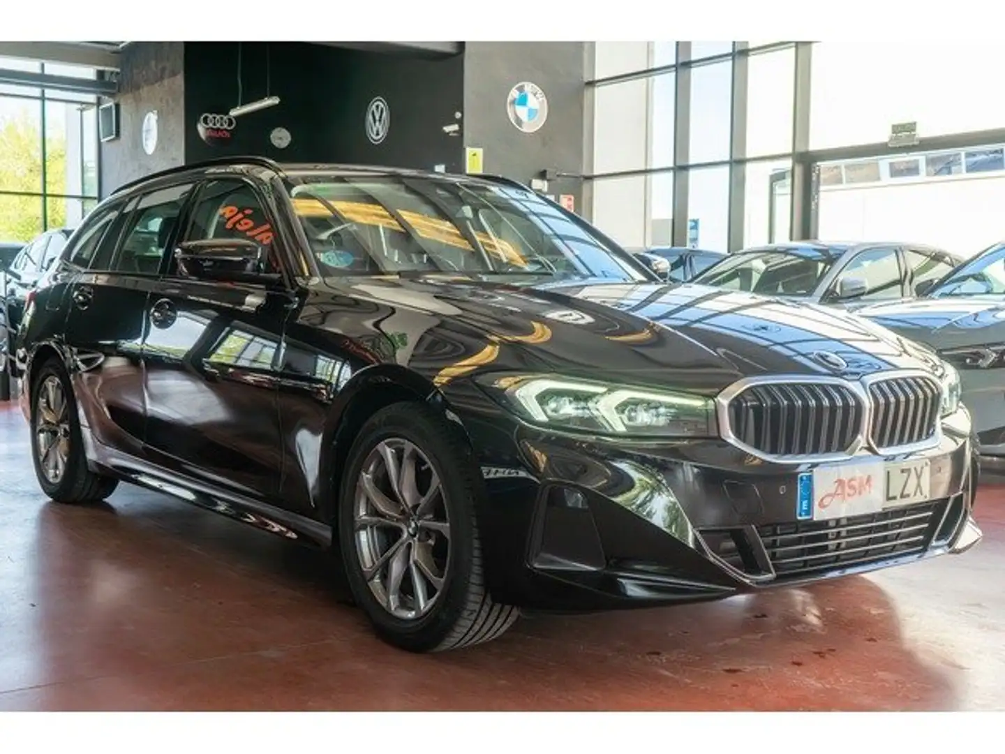 BMW 318 318dA Touring Negro - 2