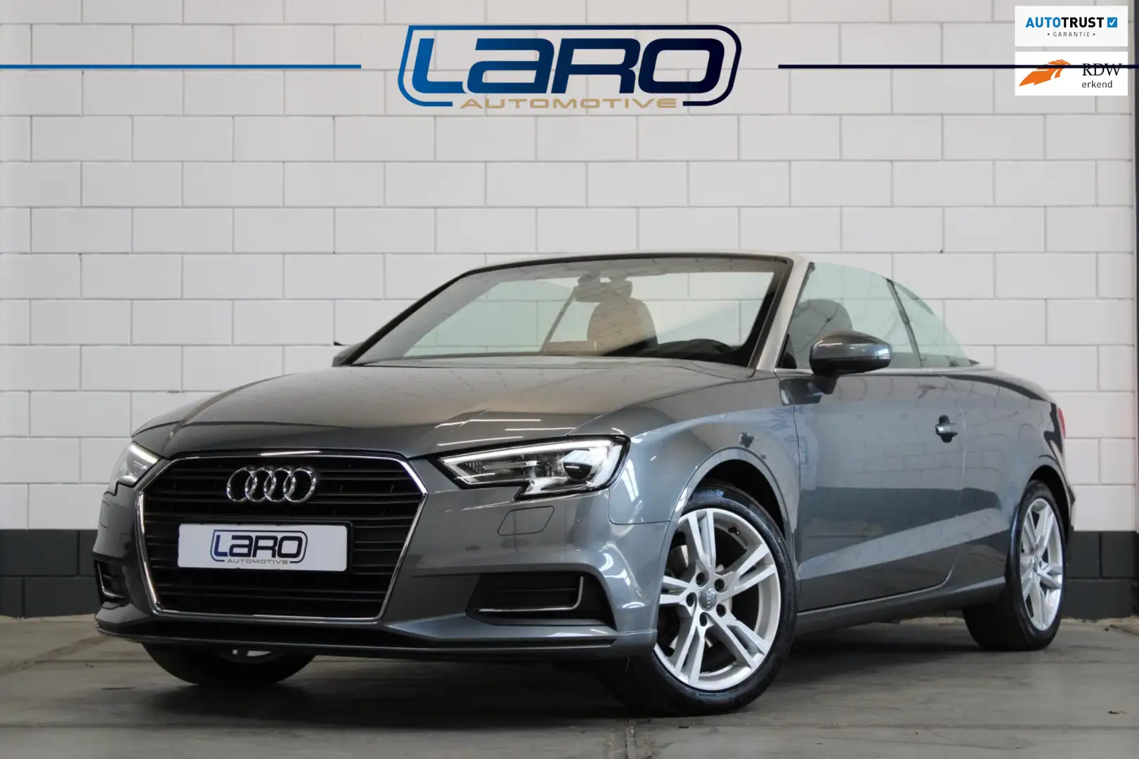Audi A3 CABRIOLET 1.5 TFSI 150 pk Automaat | Cabrio Leder Gris - 1