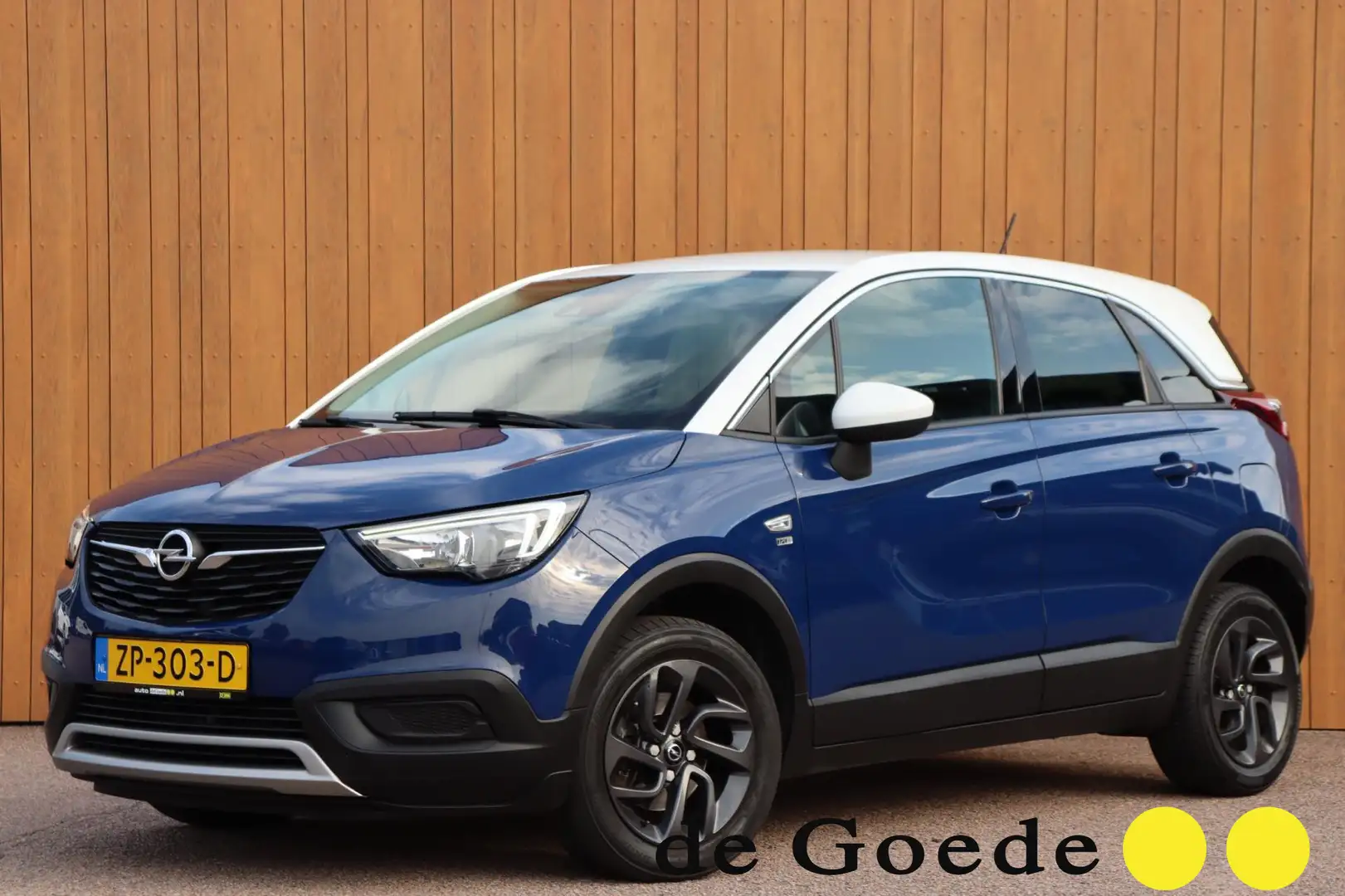Opel Crossland X 1.2 Turbo 120 Jaar Edition org. NL-auto Azul - 1