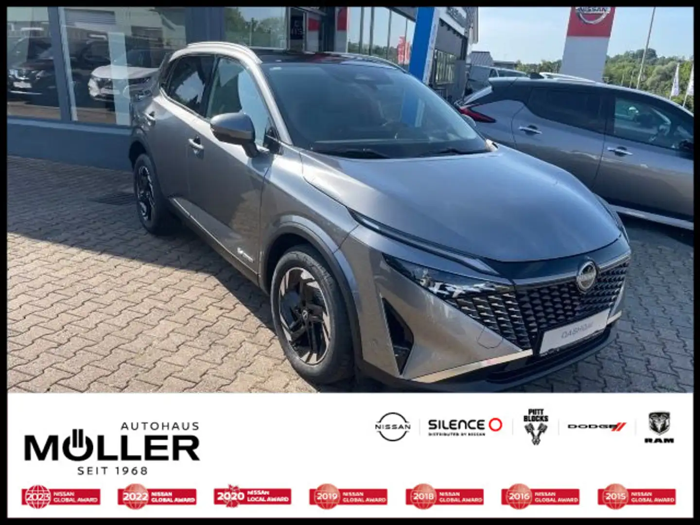 Nissan Qashqai N-Connecta 1.5 e-Power Winter PGD Komfor Grijs - 1