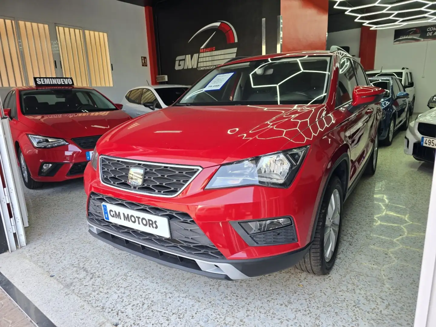 SEAT Ateca 1.6TDI CR S&S Ecomotive Xcellence Rojo - 2