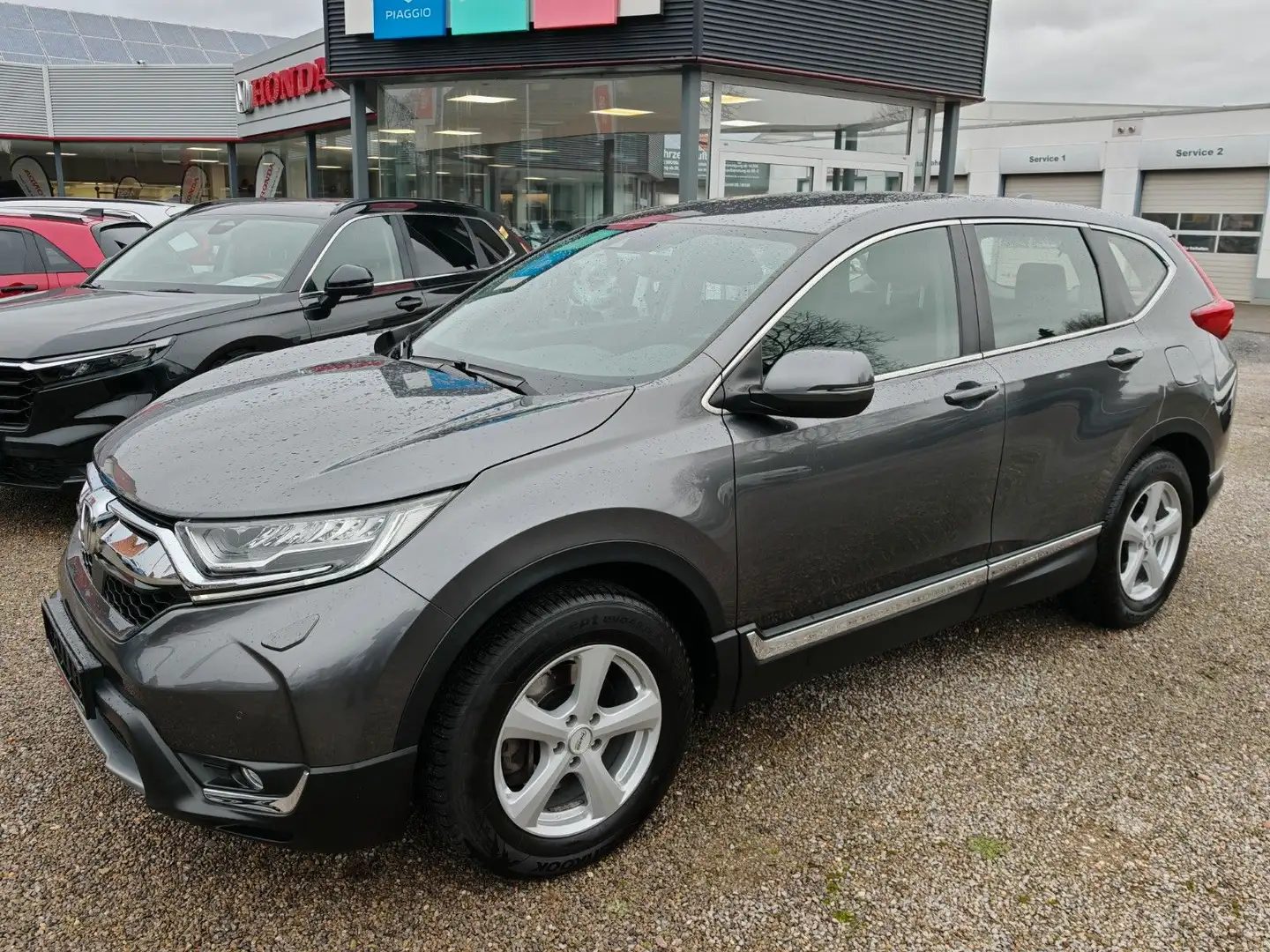 Honda CR-V 1.5 Turbo 2WD Elegance| AHK| 8 Fach Grau - 2