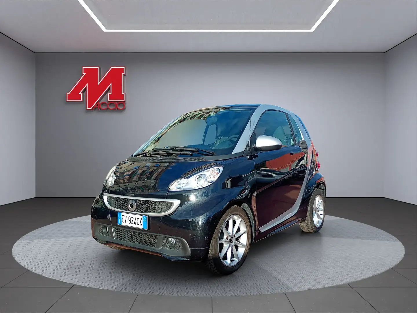 smart forTwo Fortwo II 2007 1.0 mhd Pulse 71cv FL Nero - 1