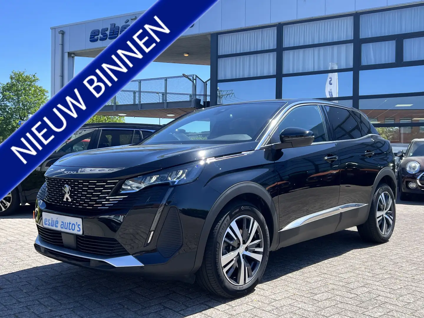 Peugeot 3008 1.2 130 pk Automaat Allure Pack Navigatie Camera C Zwart - 1