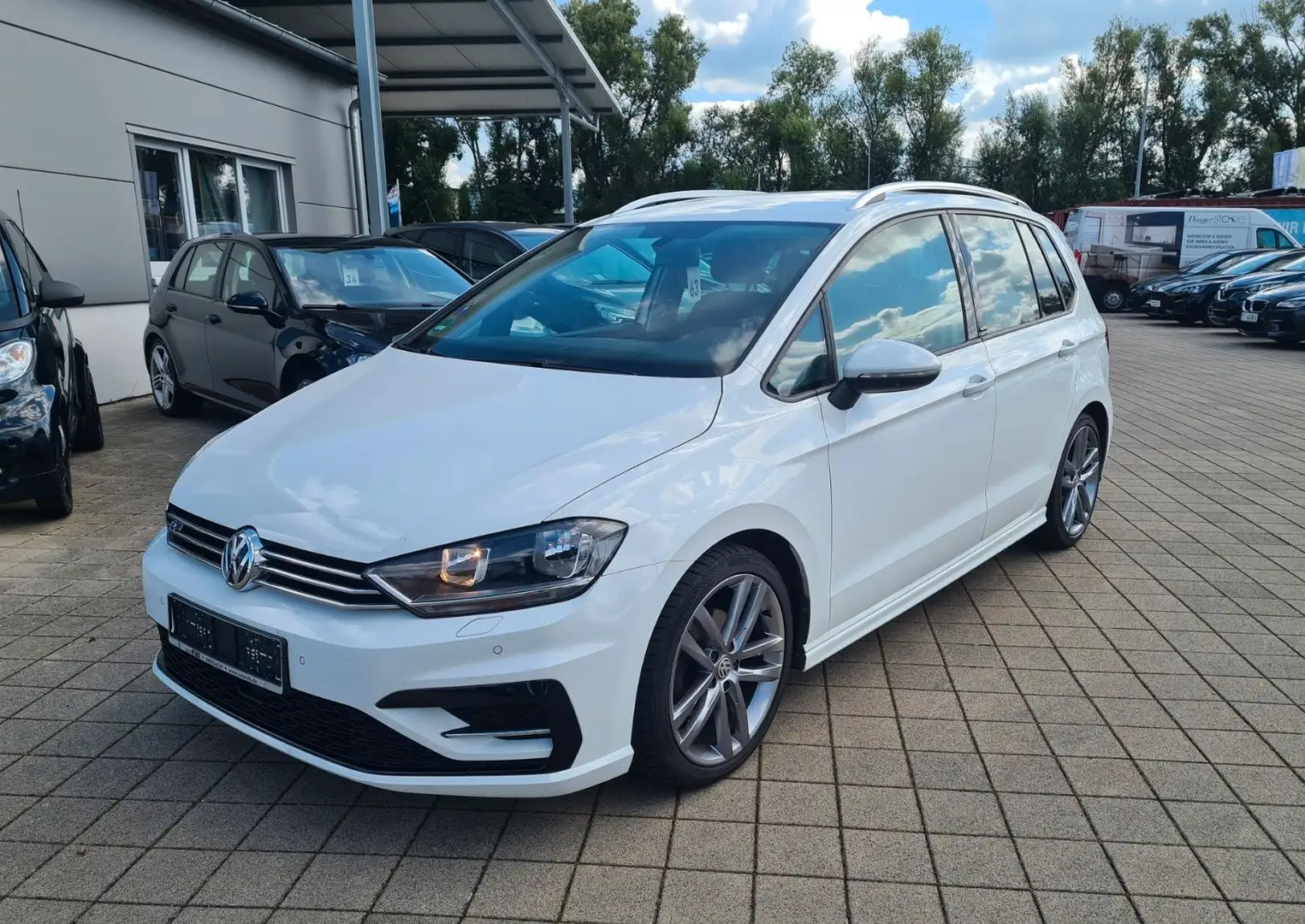 Volkswagen Golf Sportsvan R-LINE 2.0TDI AUTOMATIK Bianco - 1