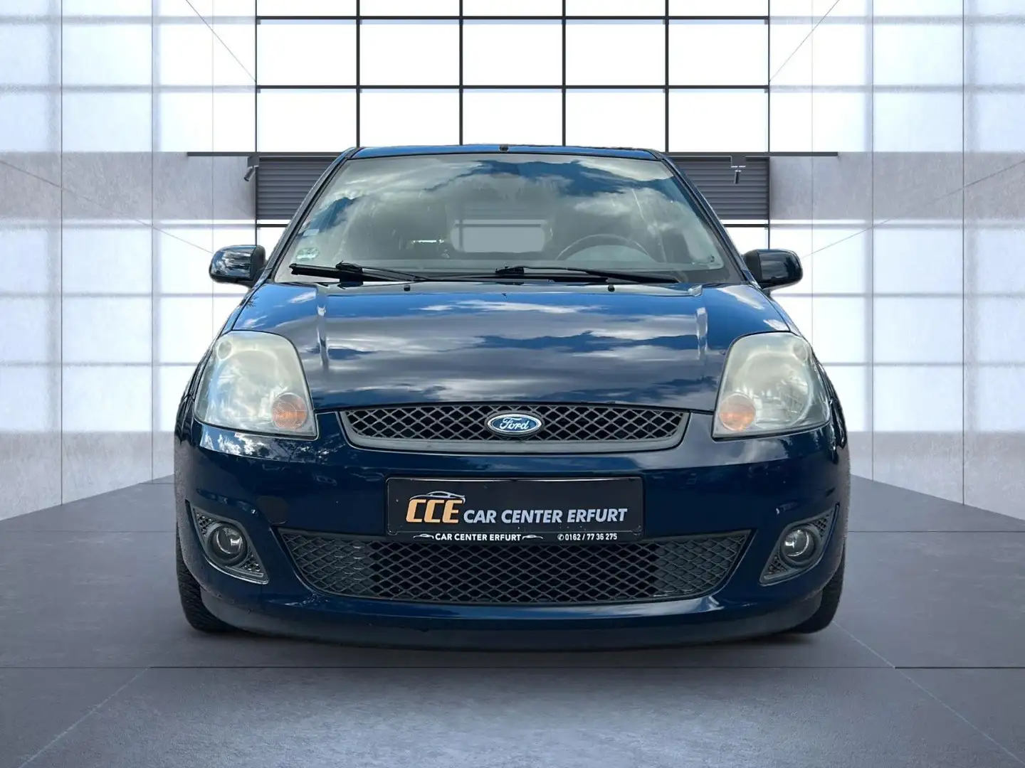 Ford Fiesta Navi*Klima*TÜV*Bluetooth*Alu*Allwetter* Blau - 2