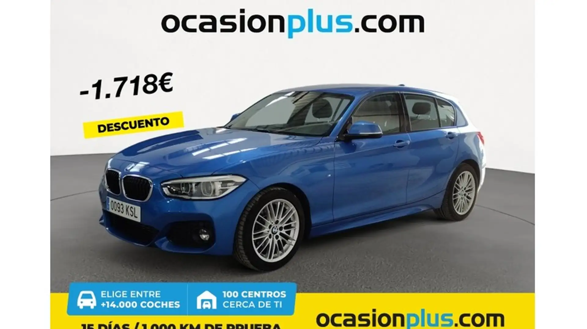 BMW 116 116d Azul - 1