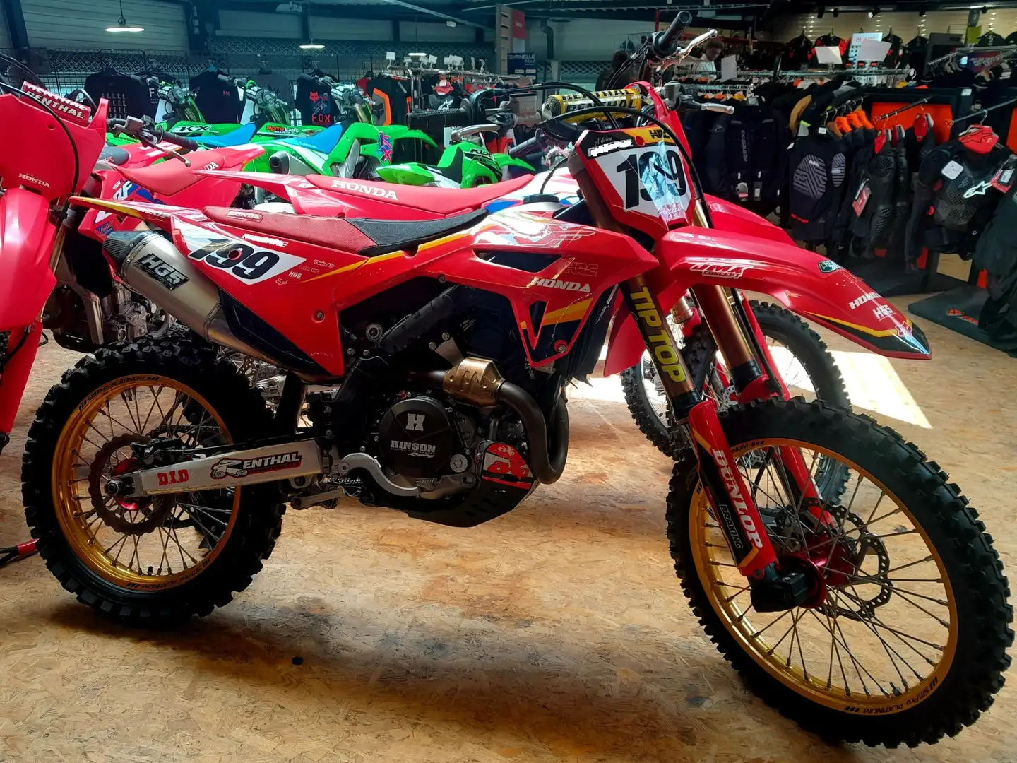 Honda CRF 450 Rouge - 1