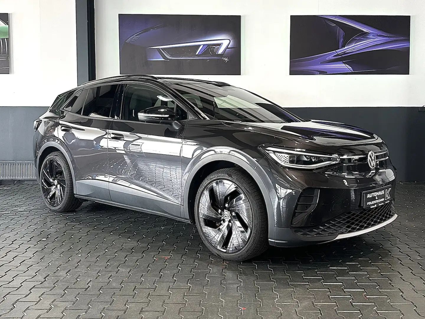 Volkswagen ID.4 PRO PERFORMANCE*BLACK*WP*HUD*AHK*ESITZ*PANO Gris - 1