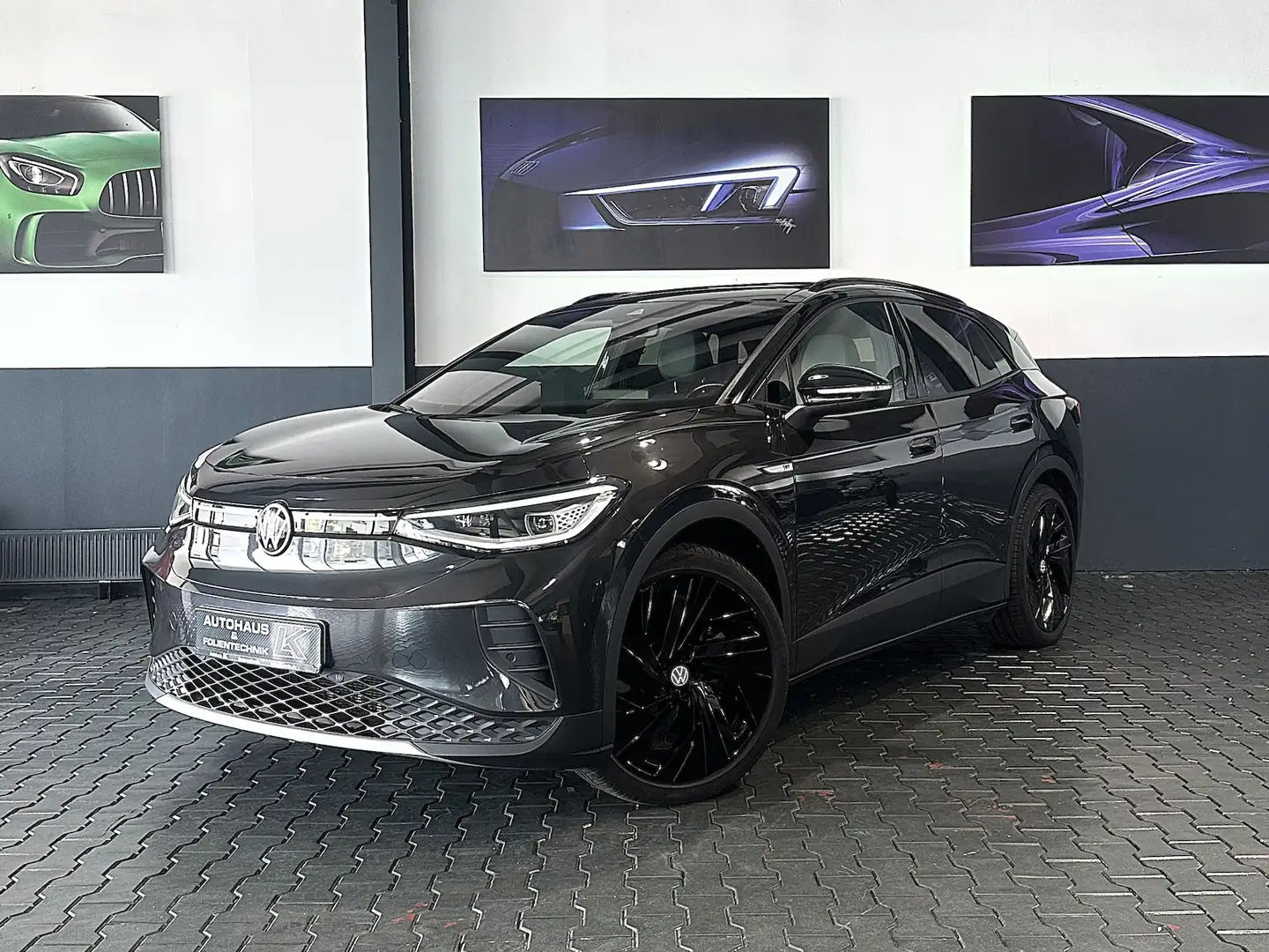 Volkswagen ID.4 PRO PERFORMANCE*BLACK*WP*HUD*AHK*ESITZ*PANO Gris - 2