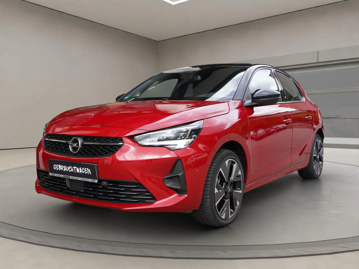 Opel Corsa-e GS Line+Rückfahrkamer+Sitzheizung+ Rood - 1