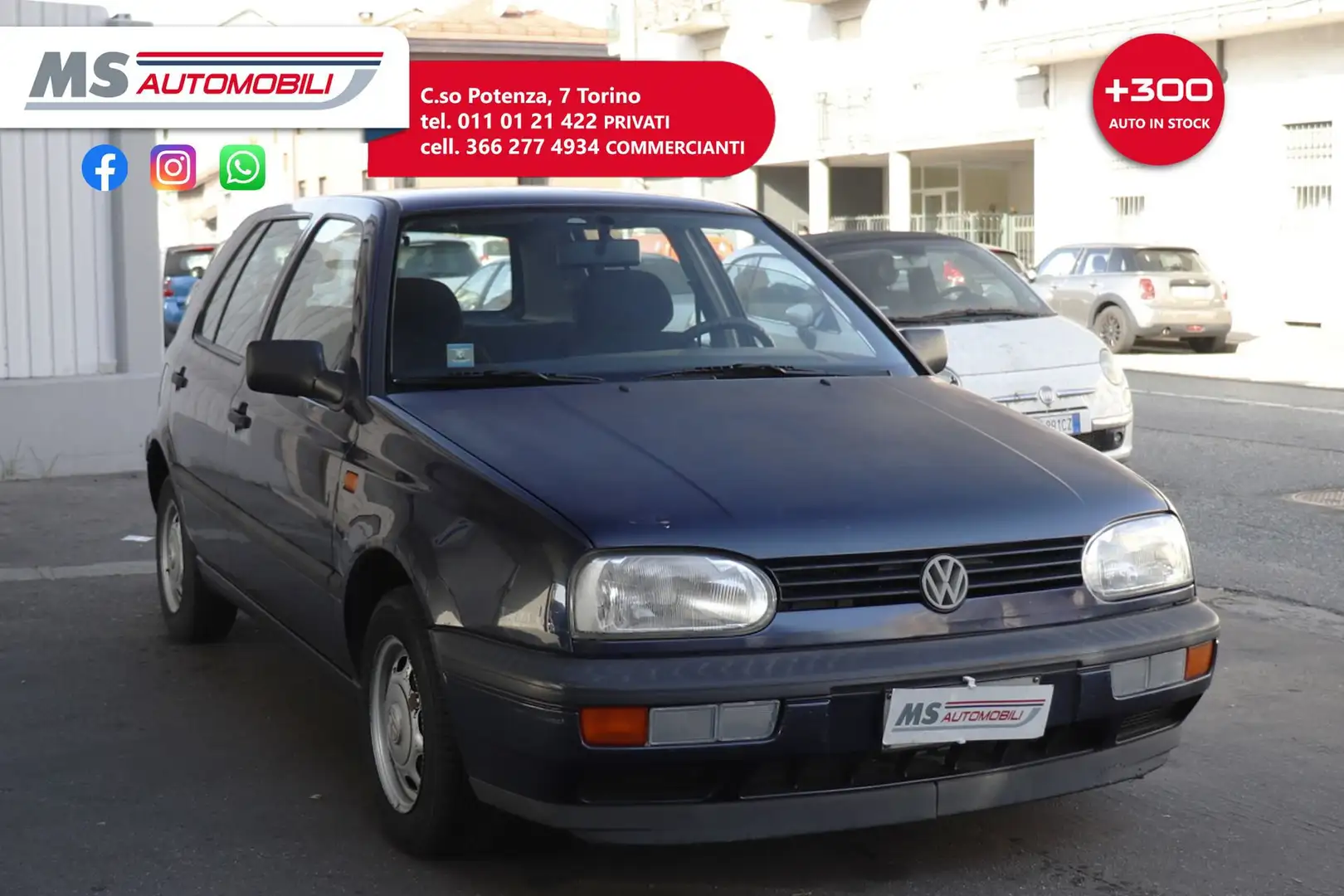 Volkswagen Golf Golf 1.4 cat 5 porte GL Unicoproprietario Bleu - 1