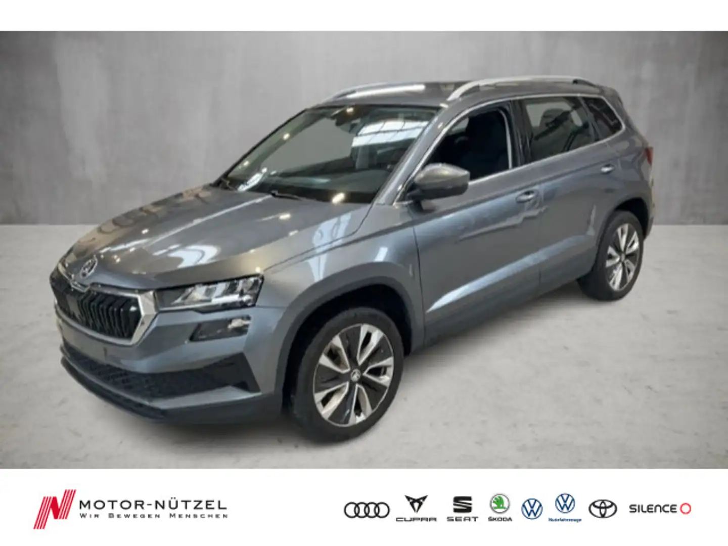 Skoda Karoq 1.5 TSI DSG SELECTION LED+ACC+APP+SHZ+18" Grau - 1