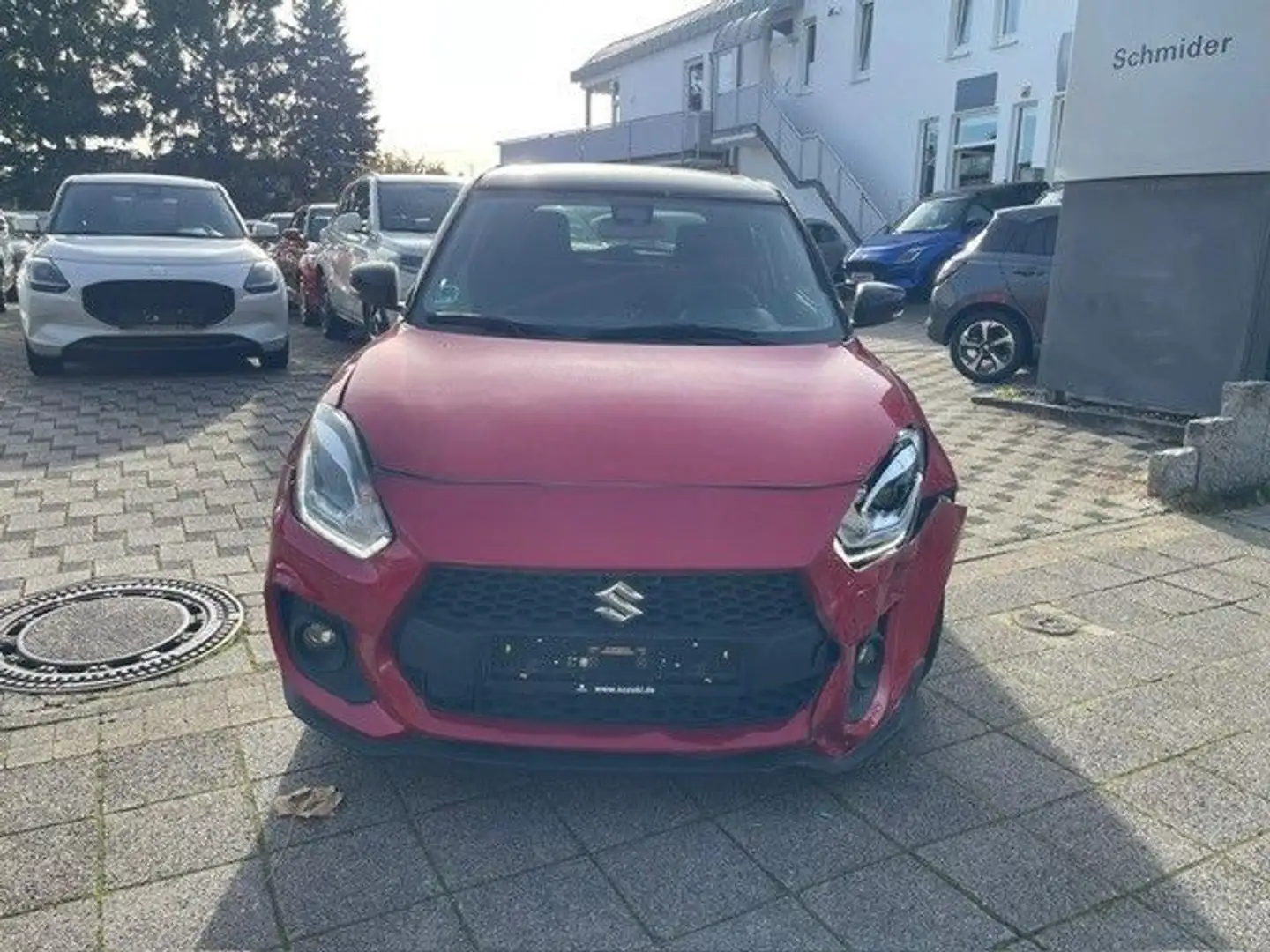 Suzuki Swift 1.4 BOOSTERJET HYBRID Sport/LED/NAVI/SHZ Rot - 2