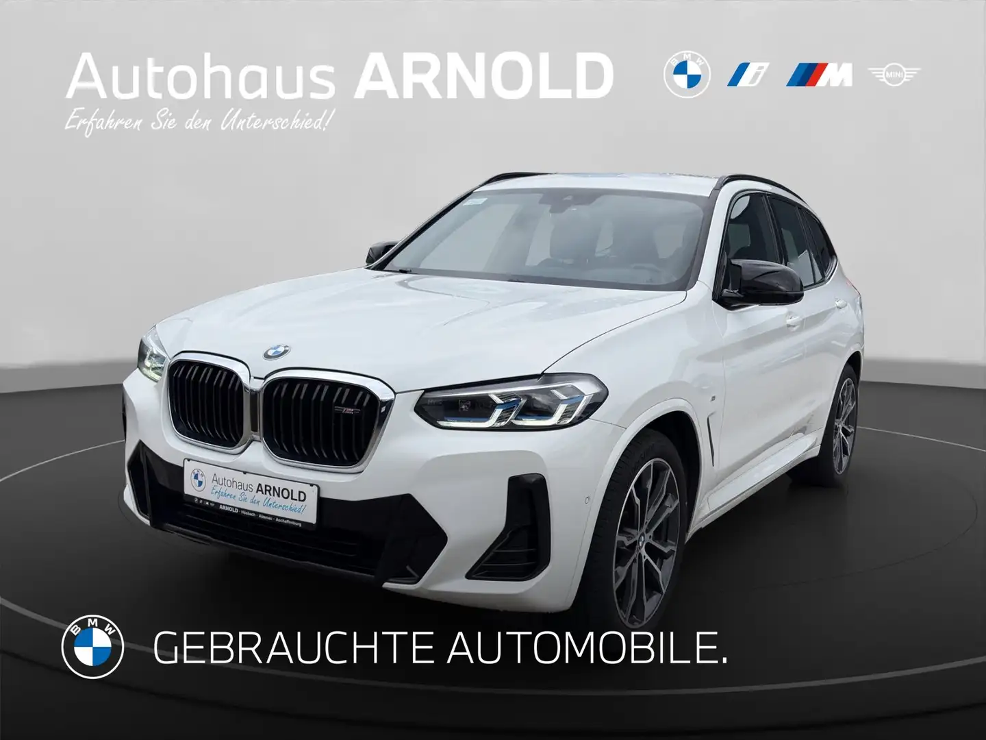 BMW X3 M 40d Head-Up Standhzg. Sitzhzg. Memory Komfortzugan Weiß - 1