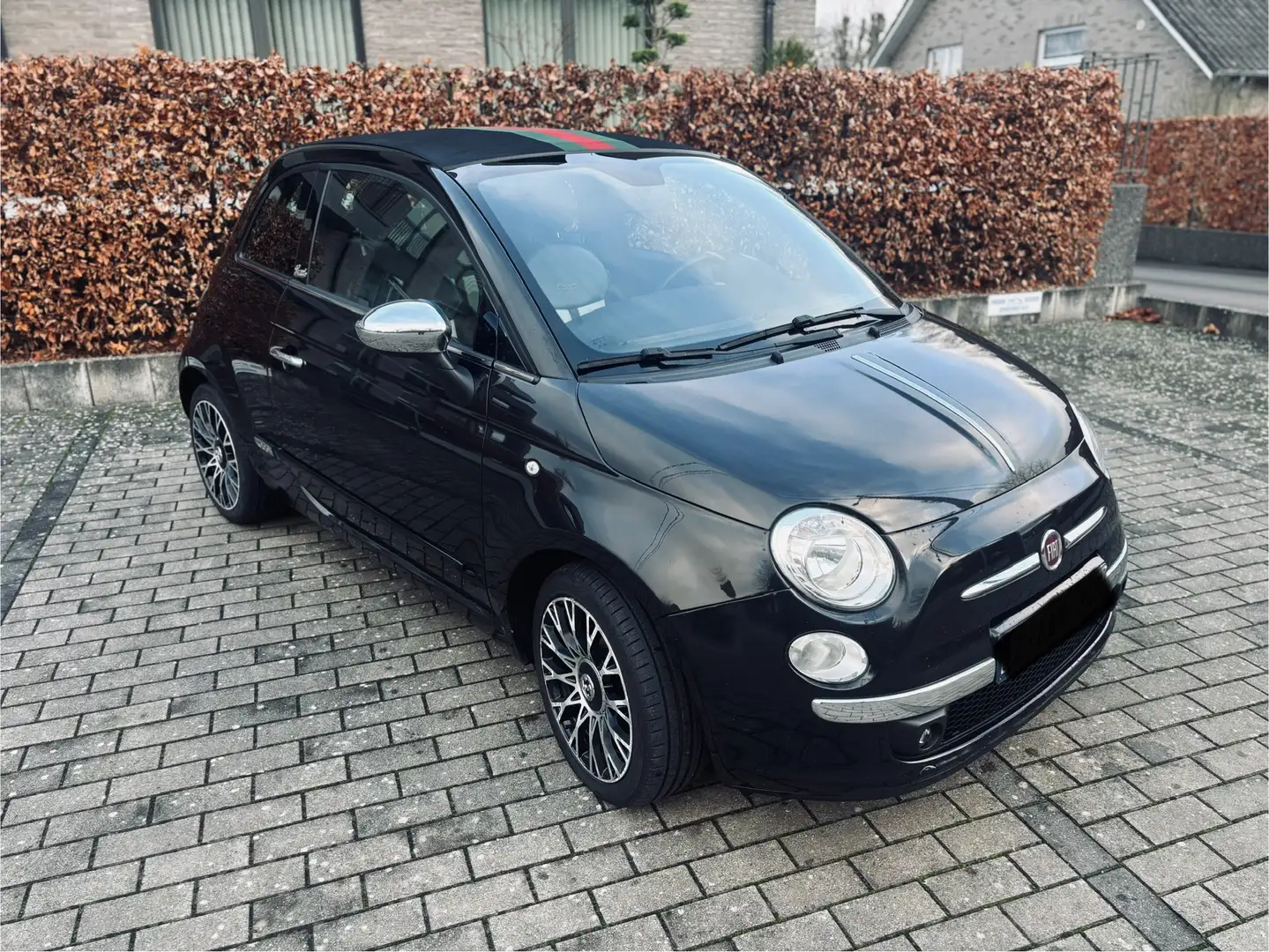 Fiat 500C 500C 1.2i Gucci Noir - 1