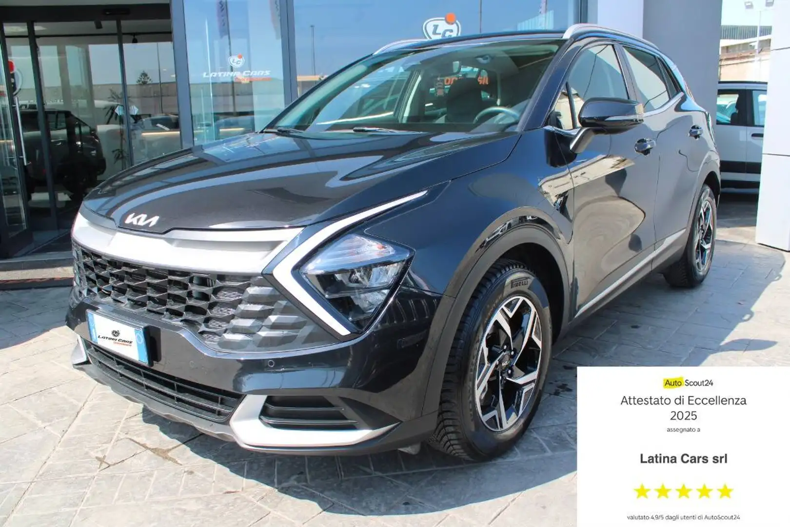 Kia Sportage 1.6 mhev Business 160cv AUTO con NAVI E CarPlay Nero - 1
