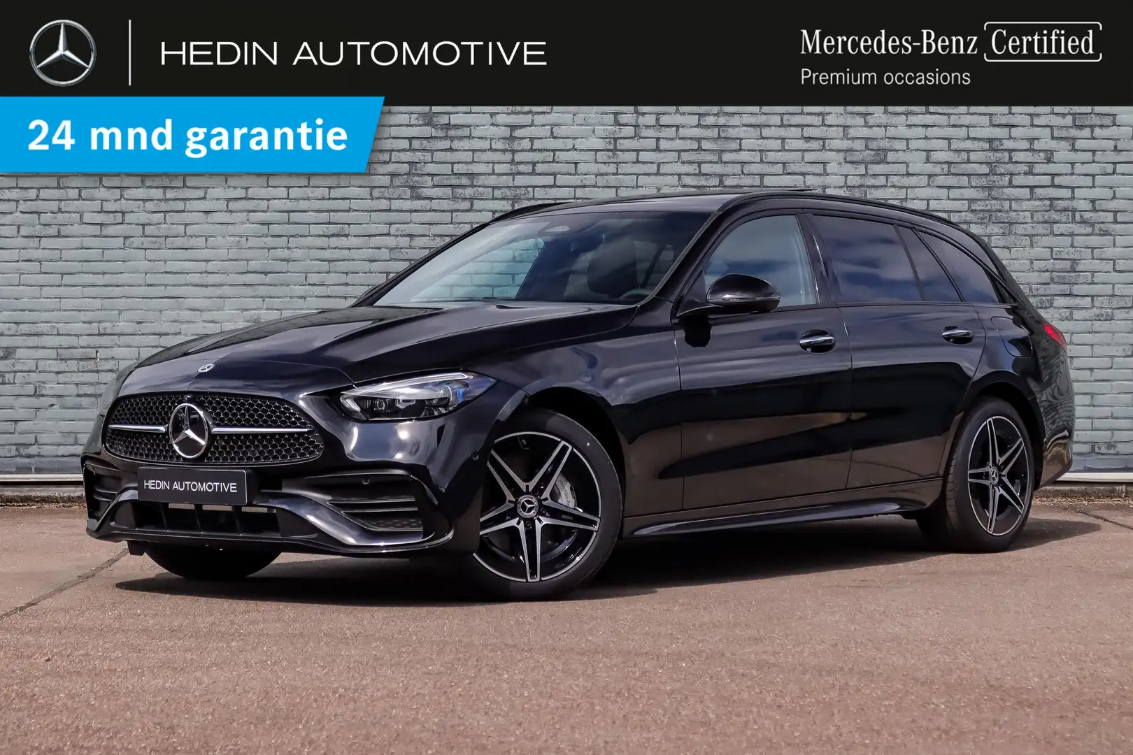 Mercedes-Benz C 300 C 300e Estate Automaat AMG Line | Premium Pakket | Zwart - 1