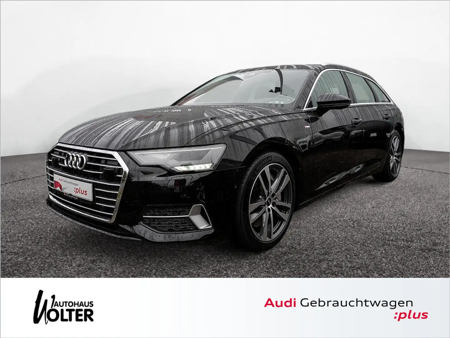 Audi A6 Avant 50 TFSIe quattro sport LEDER KAM B&O Schwarz - 1