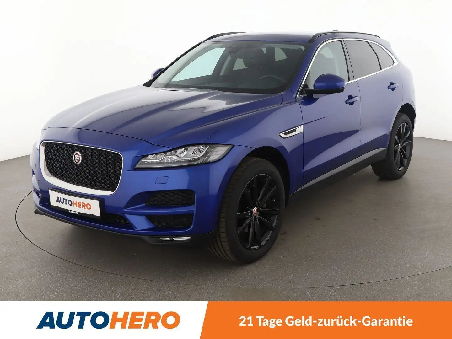 Jaguar F-Pace 25t Prestige AWD Aut.*NAVI*TEMPO*BI-XENON*CAM*PDC* Azul - 1