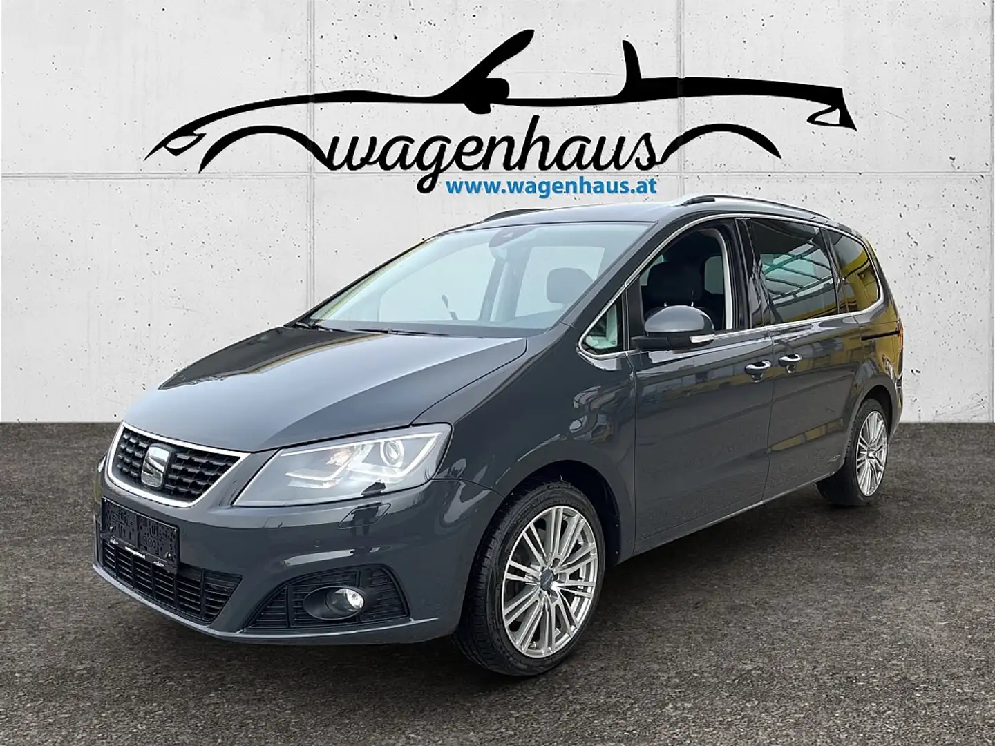 SEAT Alhambra Executive 2,0 TDI, AHV, Kamera 7 Sitzer Grijs - 1