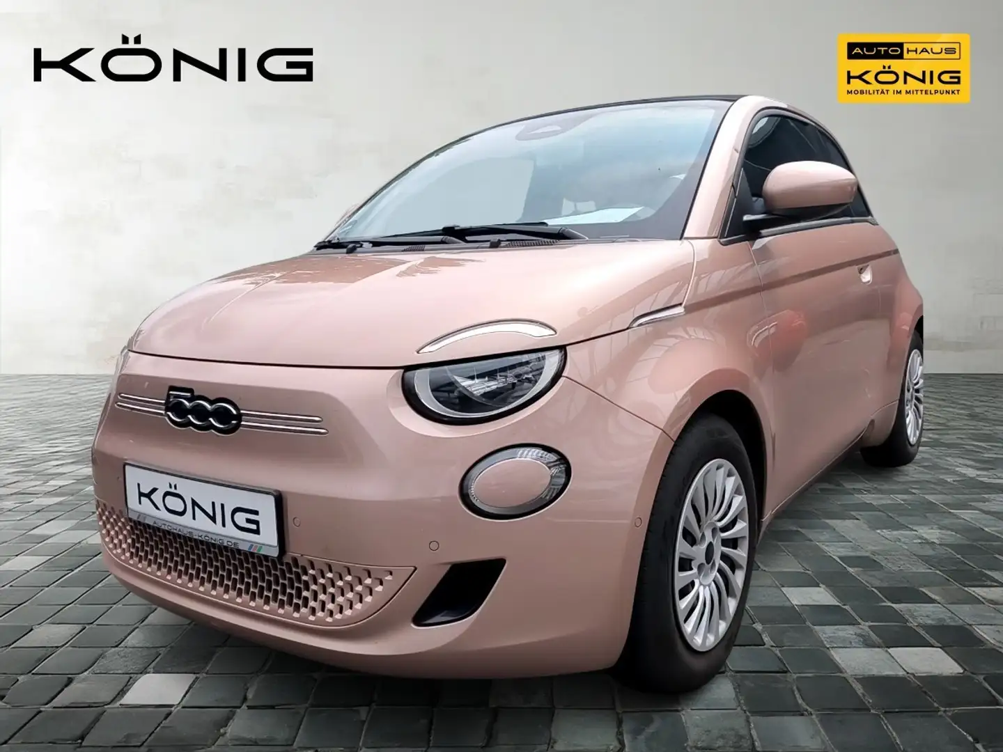 Fiat 500e Cabrio 118PS 42kWh Navi - Klimaautomatik Gold - 1