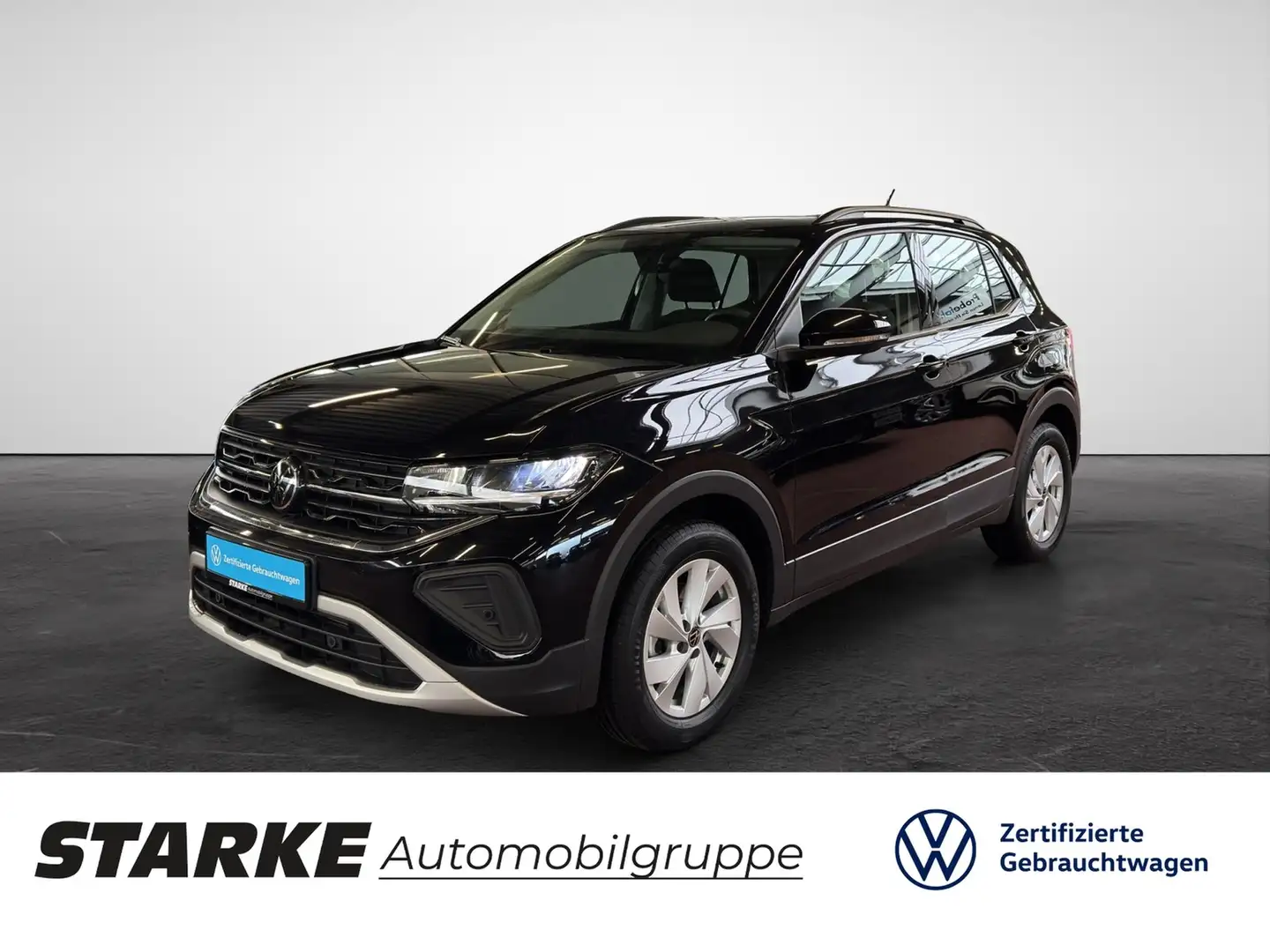 Volkswagen T-Cross 1.0 TSI Life Schwarz - 1