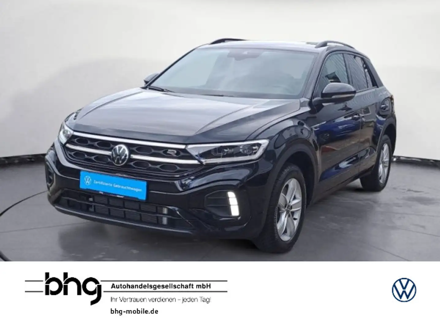 Volkswagen T-Roc 2.0 TDI DSG R-Line Schwarz - 1