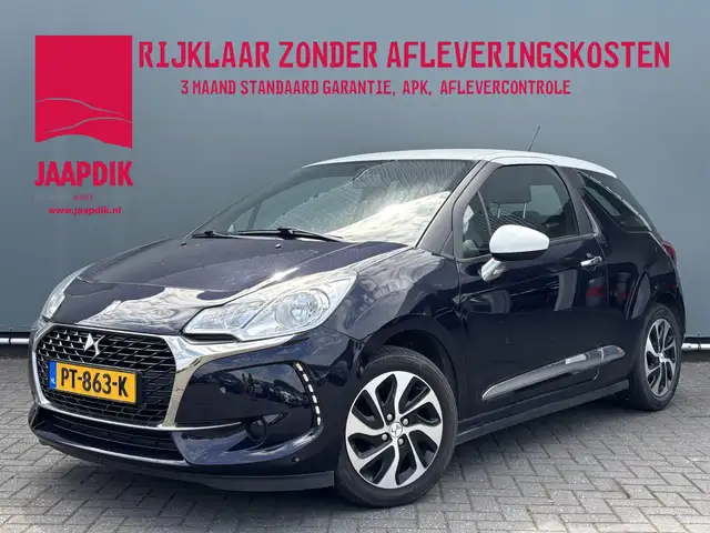 DS Automobiles DS 3 BWJ 2017 1.2 82 PK So Chic AIRCO | CRUISE | CHROOM