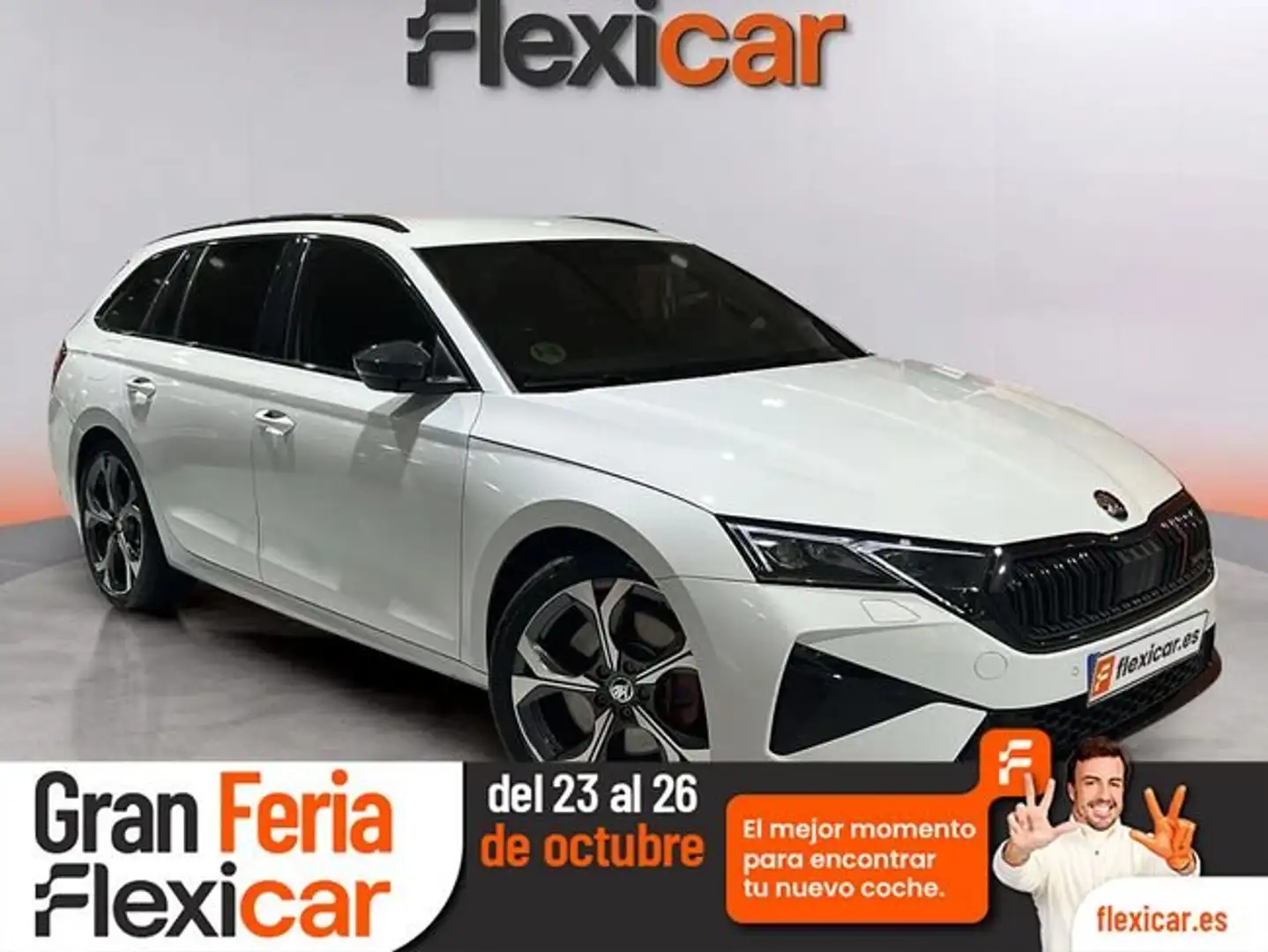 Skoda Octavia Combi 2.0 TSI RS DSG7 195kW Blanc - 1