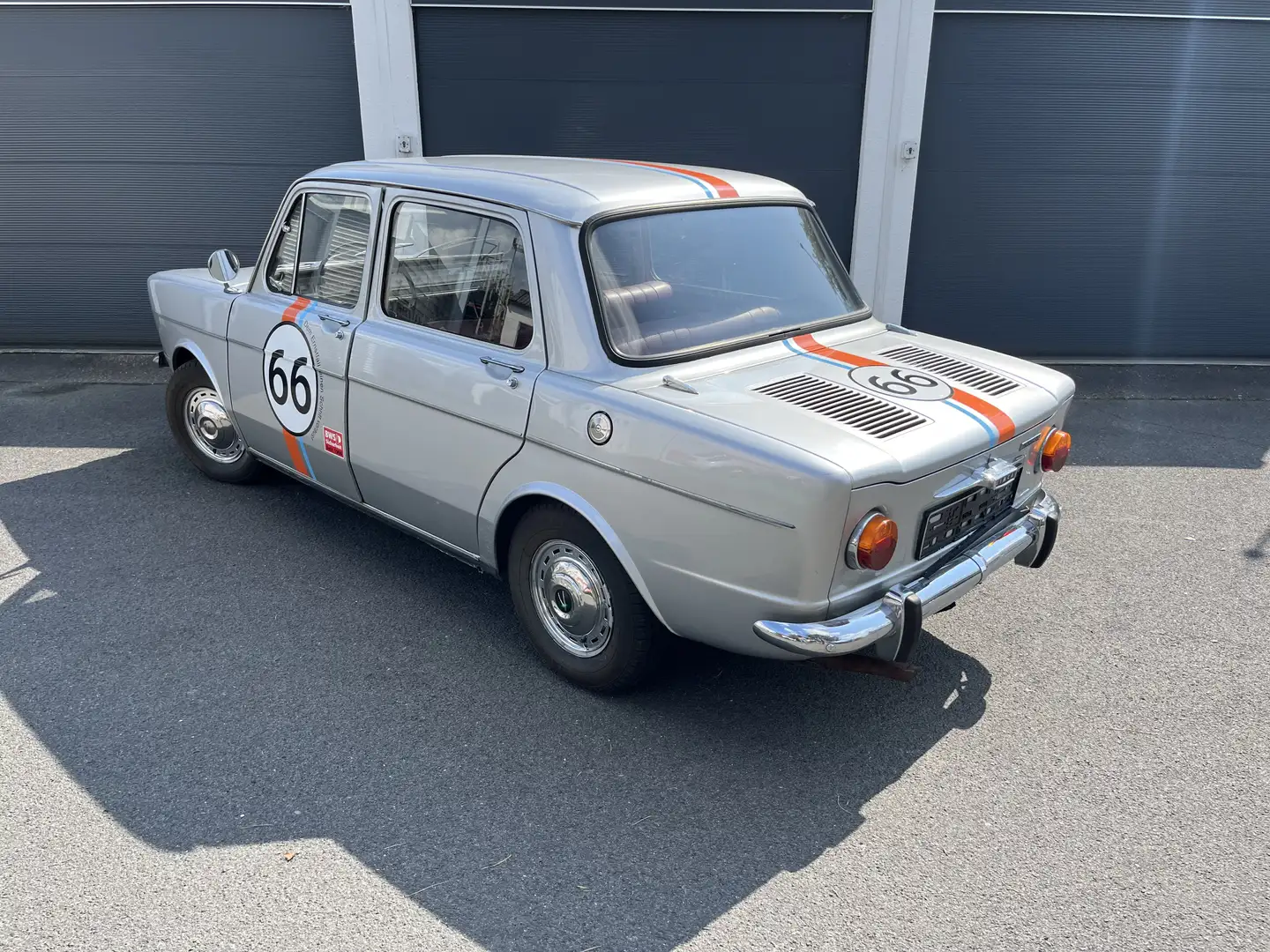 Oldtimer Simca 1000 GL Automatique Leder H-Gutachten &07er Eintr. Silber - 2