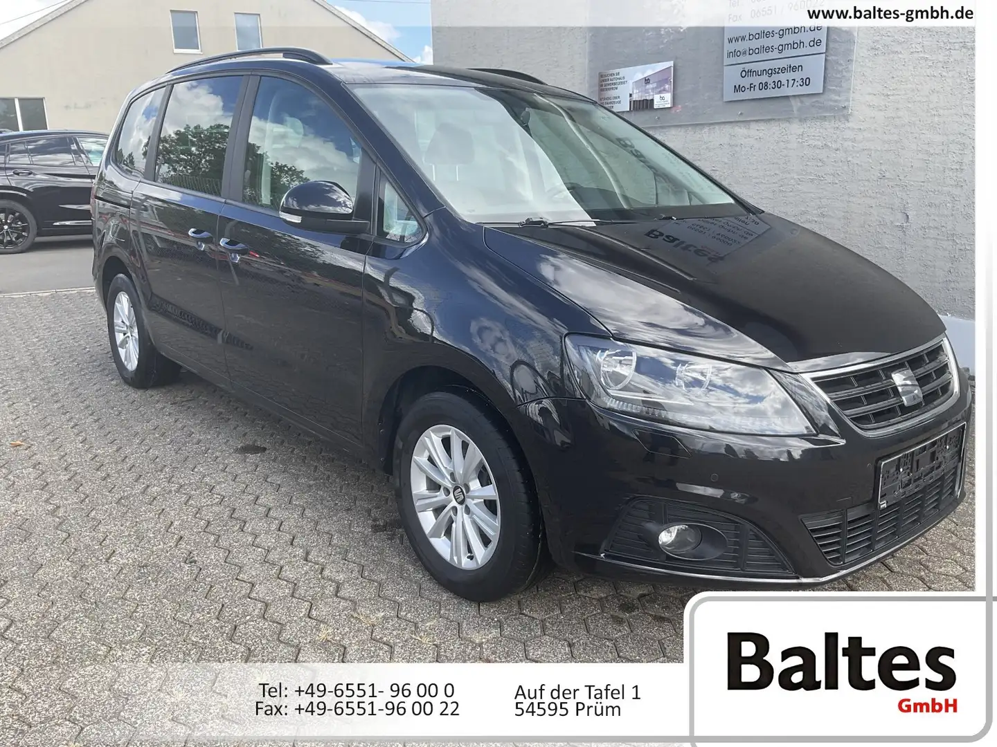SEAT Alhambra Alhambra 1.4 TSI Reference Klima/BC Schwarz - 1