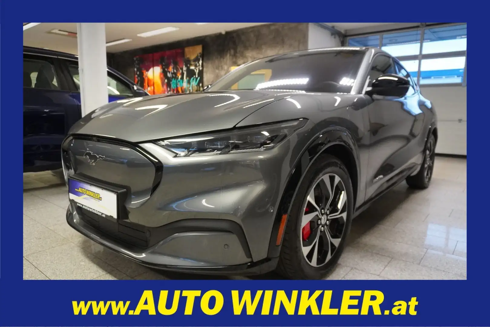 Ford Mustang Mach-E Mustang MACH-E AWD Leder/Navi/LED Grau - 1