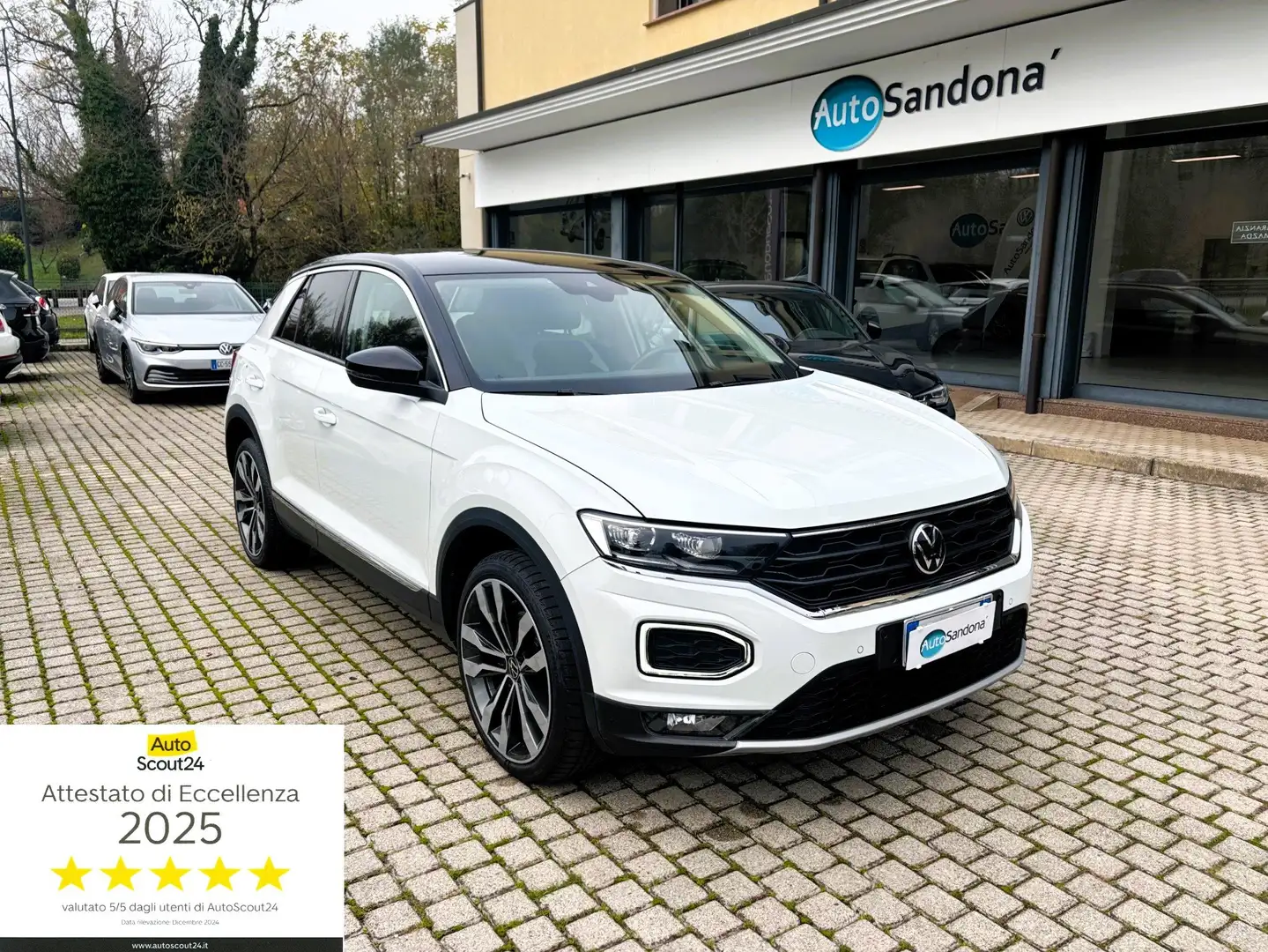 Volkswagen T-Roc 2.0 tdi Advanced 4motion dsg -PREZZO REALE- Blanc - 1