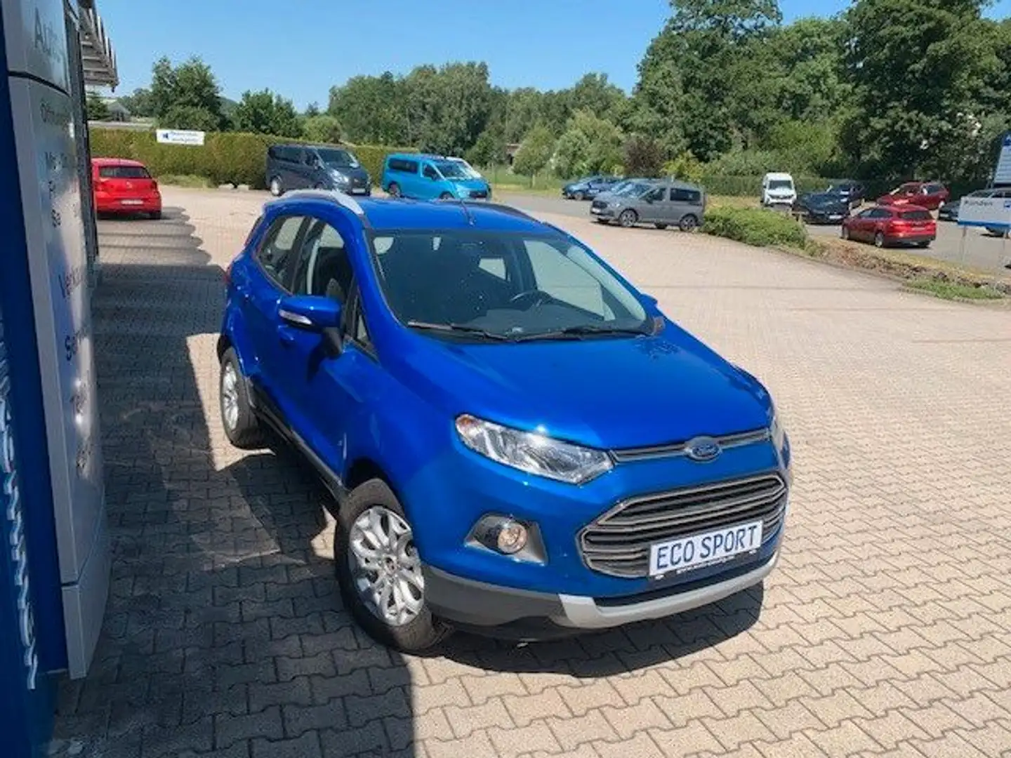 Ford EcoSport Titanium nur 56.060 Km Zahnriemen i.O. Blauw - 2