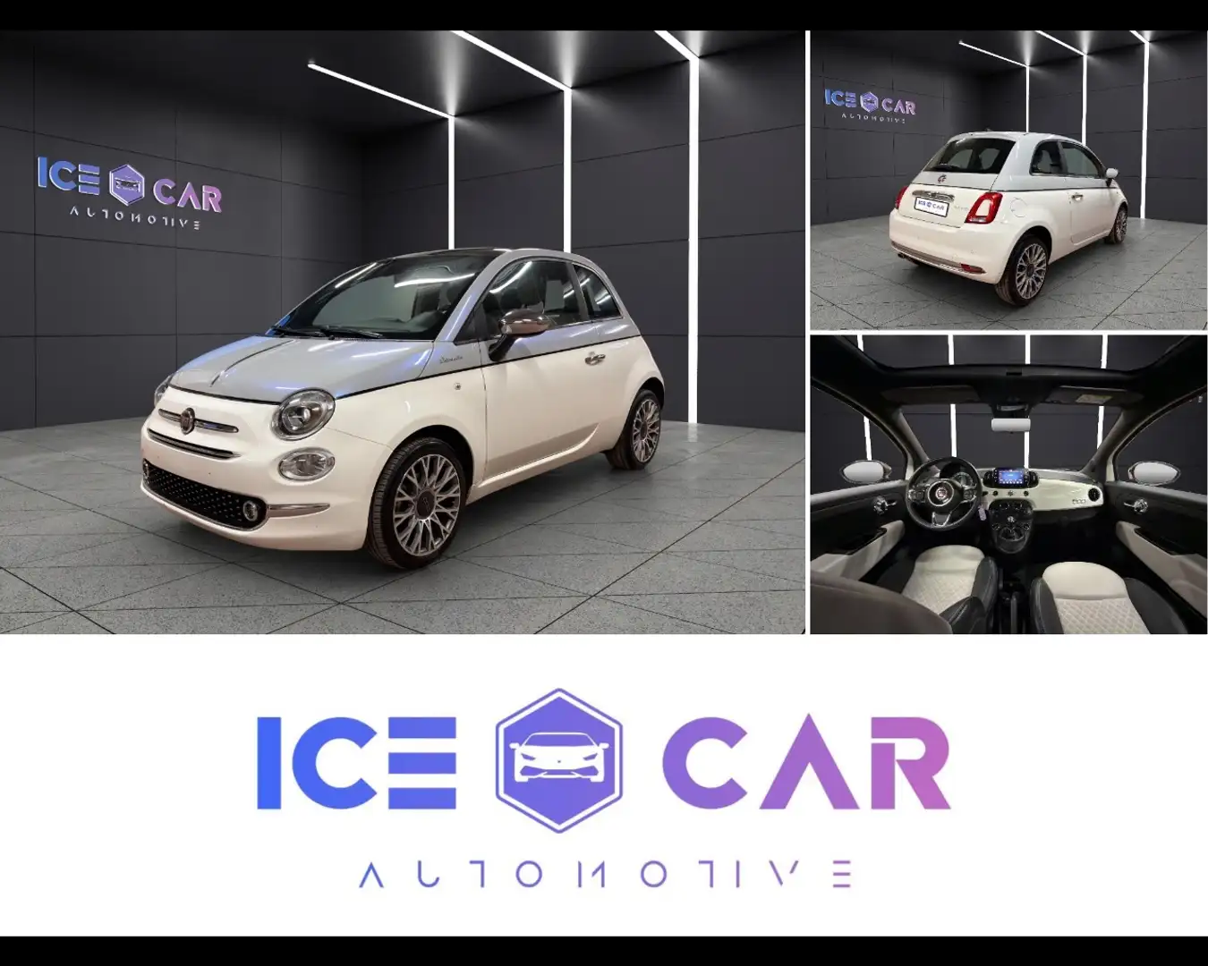 Fiat 500 (2015-2024) - 500 1.0 Hybrid Dolcevita White - 1