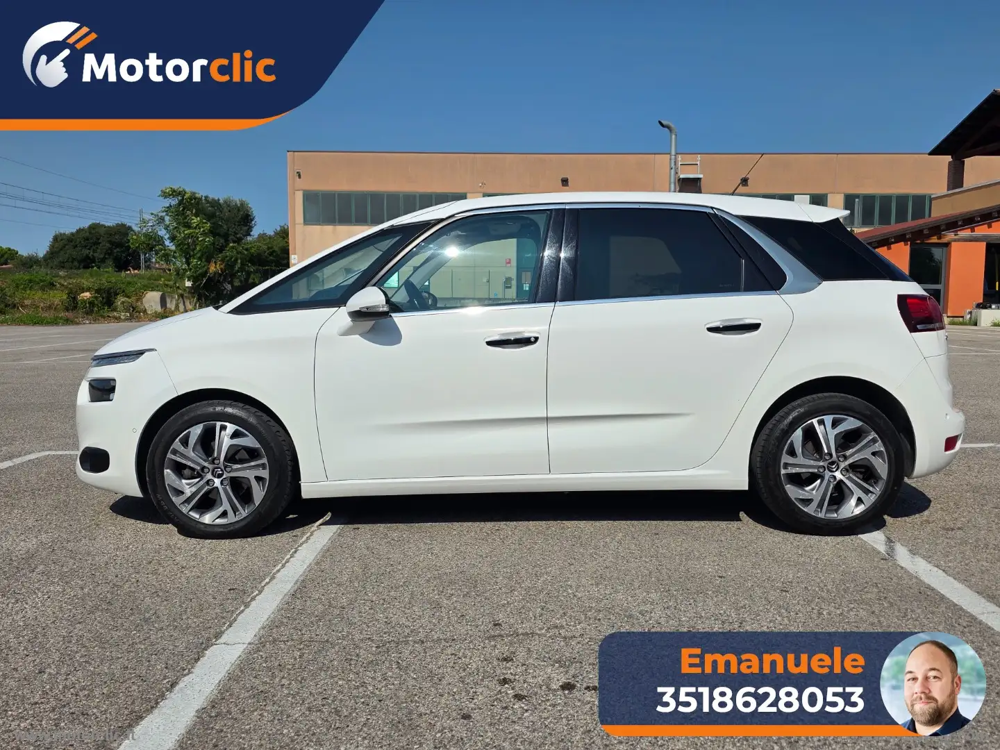 Citroen C4 Picasso 1.6 e-HDi 115 ETG6 Exclusive Grigio - 2