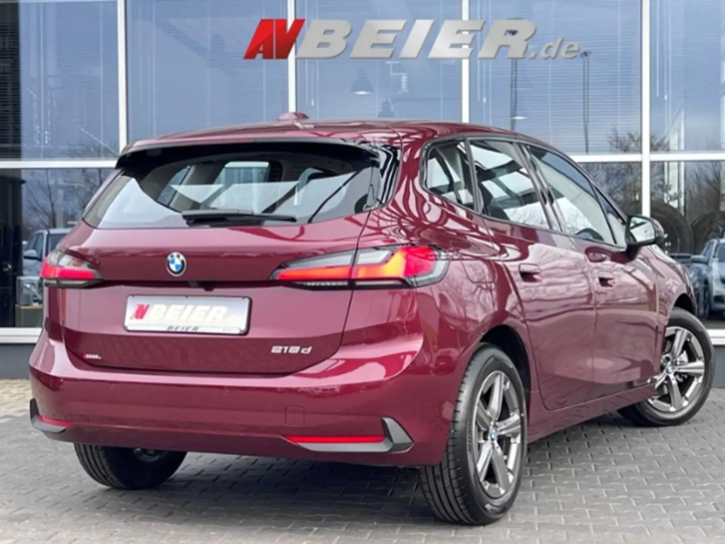 BMW 218 d AHK adap.LED DAB SHZ Active Tourer 218 d Rot - 2