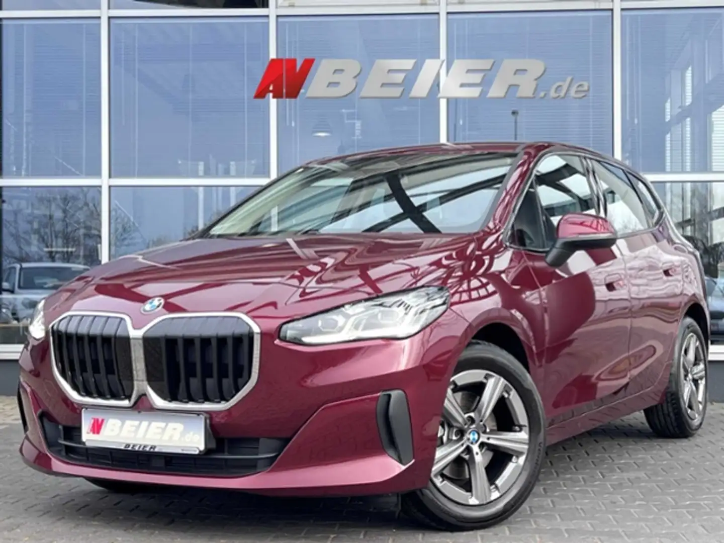 BMW 218 d AHK adap.LED DAB SHZ Active Tourer 218 d Rot - 1