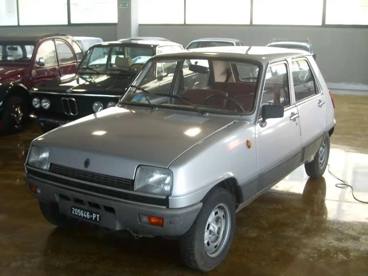 Renault R 5 TARGA NERA ORIGINALE Grigio - 1