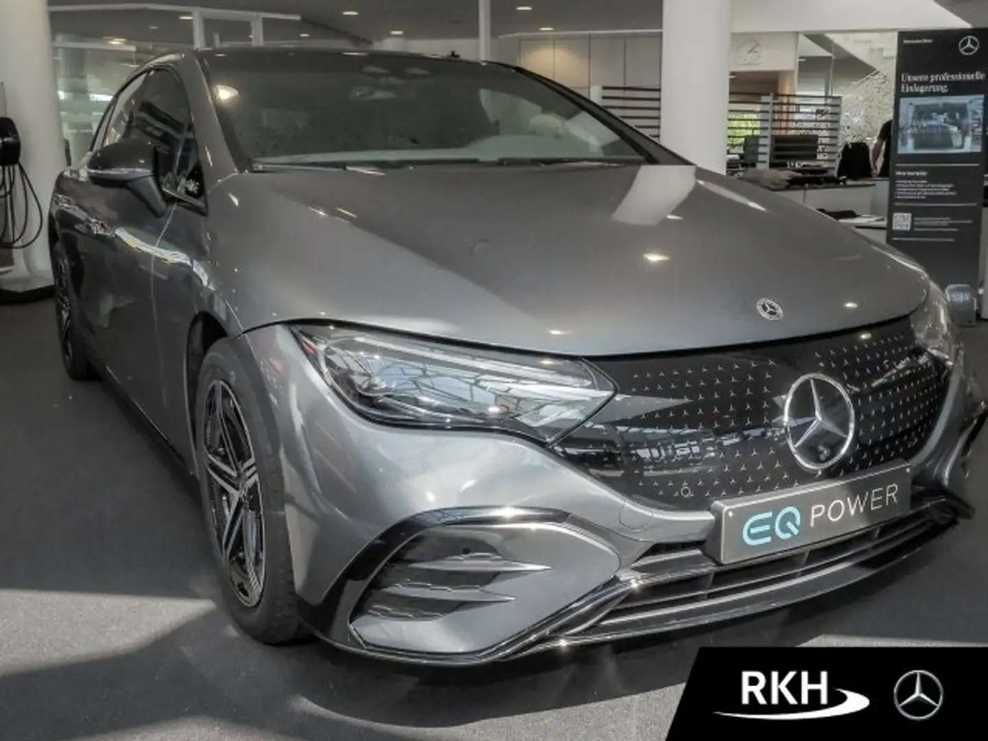 Mercedes-Benz EQE 500 EQE 500 4M AMG Line Pano/Distr/360°/Hyperscreen Gris - 2