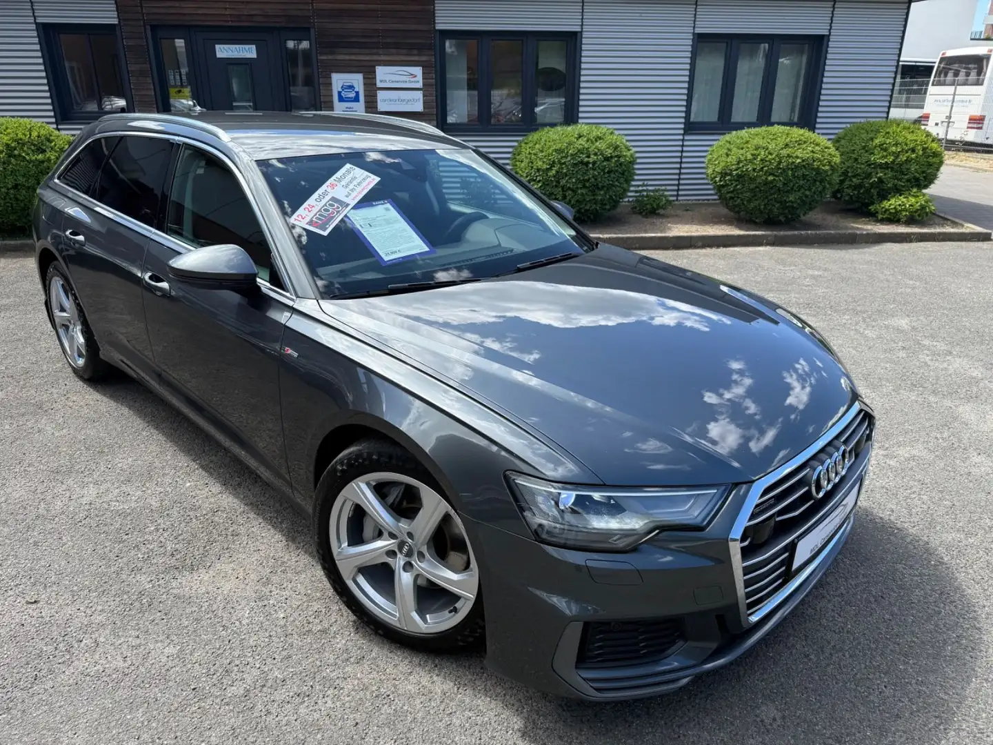 Audi A6 Avant 45 TDI quattro S-Line/VOLLLEDER/KAMERA/ Grau - 1