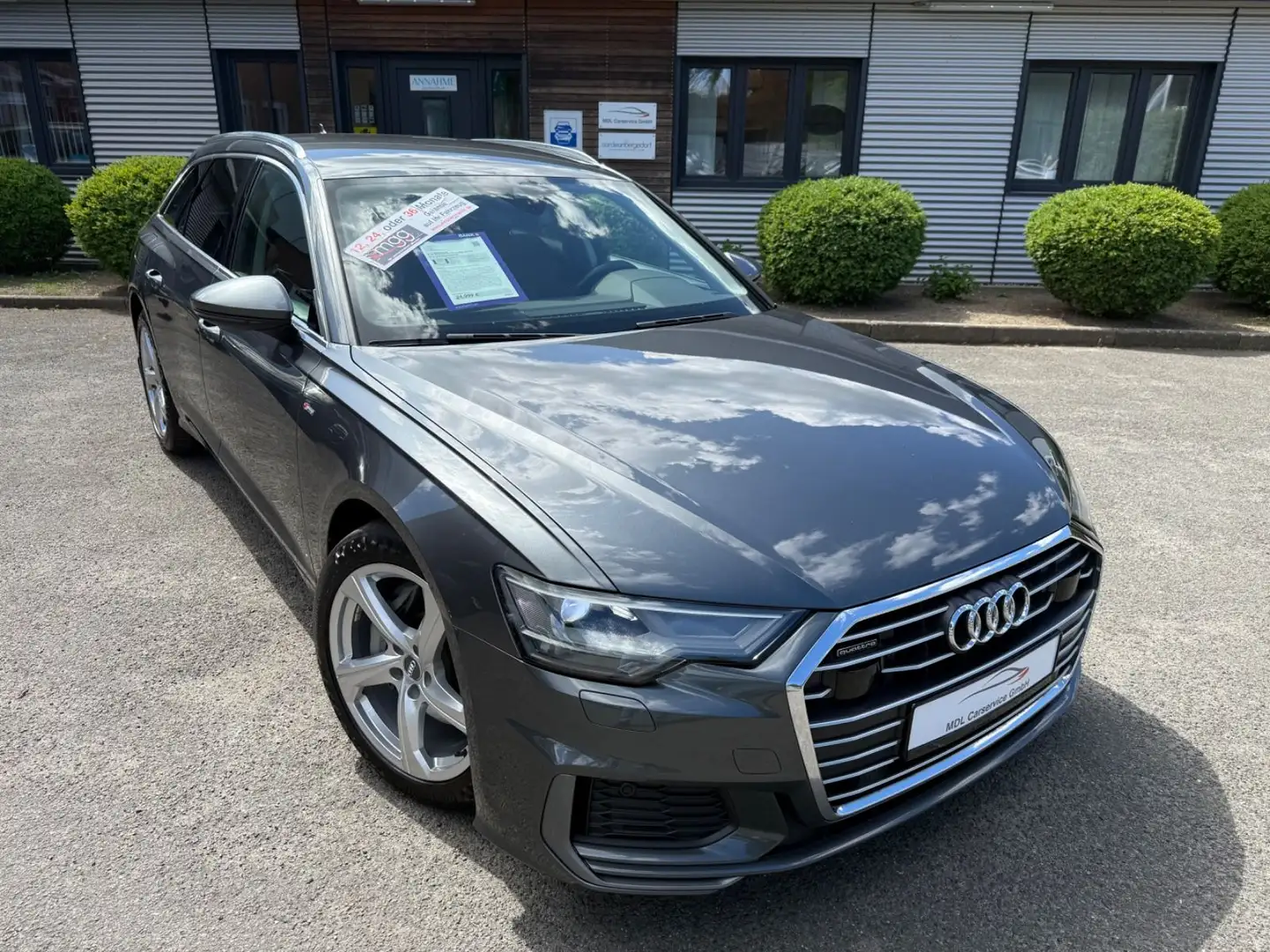 Audi A6 Avant 45 TDI quattro S-Line/VOLLLEDER/KAMERA/ Grau - 2