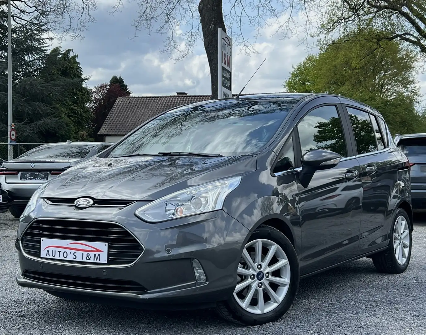 Ford B-Max 1.6i Benzine-Automaat 2016 72Dkm Keyless Garantie! Grijs - 1