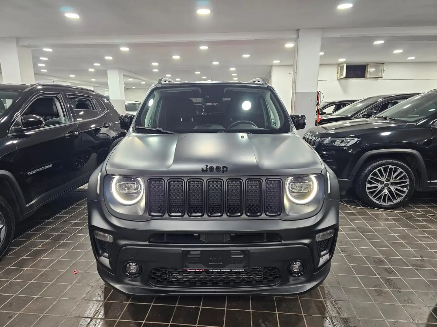 Jeep Renegade LIMITED BLACK LINE 1.6 MJT 120CV DCT - ITALIANA Nero - 2